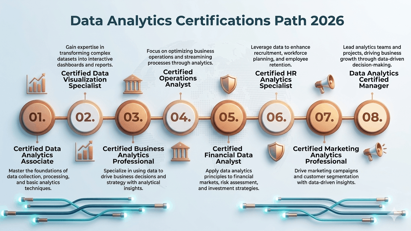 Data Analytics Certifications Path 2026
