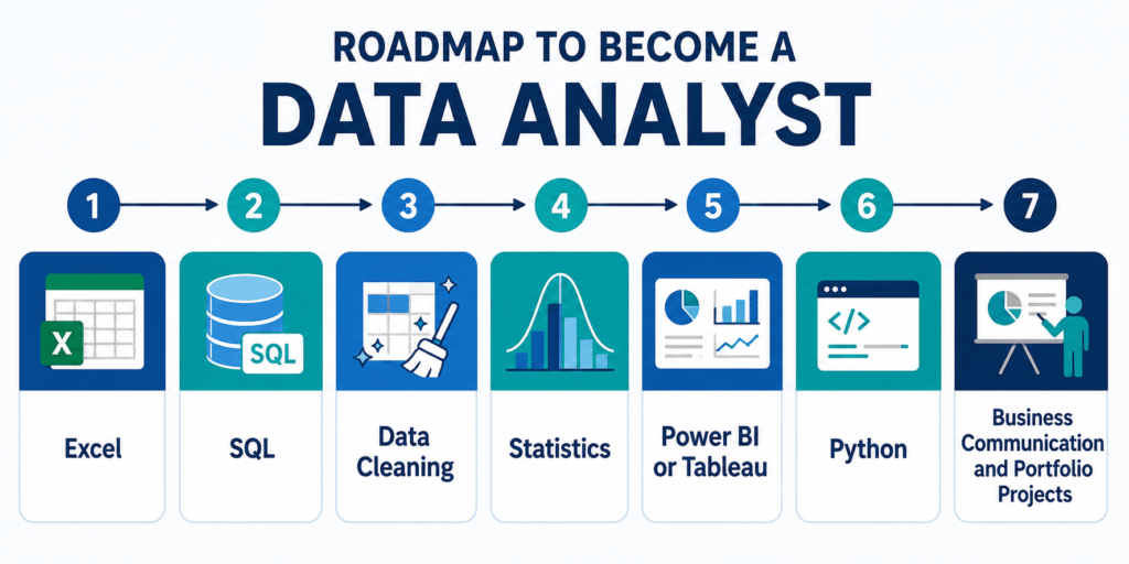 Data analytics course in Bangalore BTM Layout roadmap for aspiring data analysts